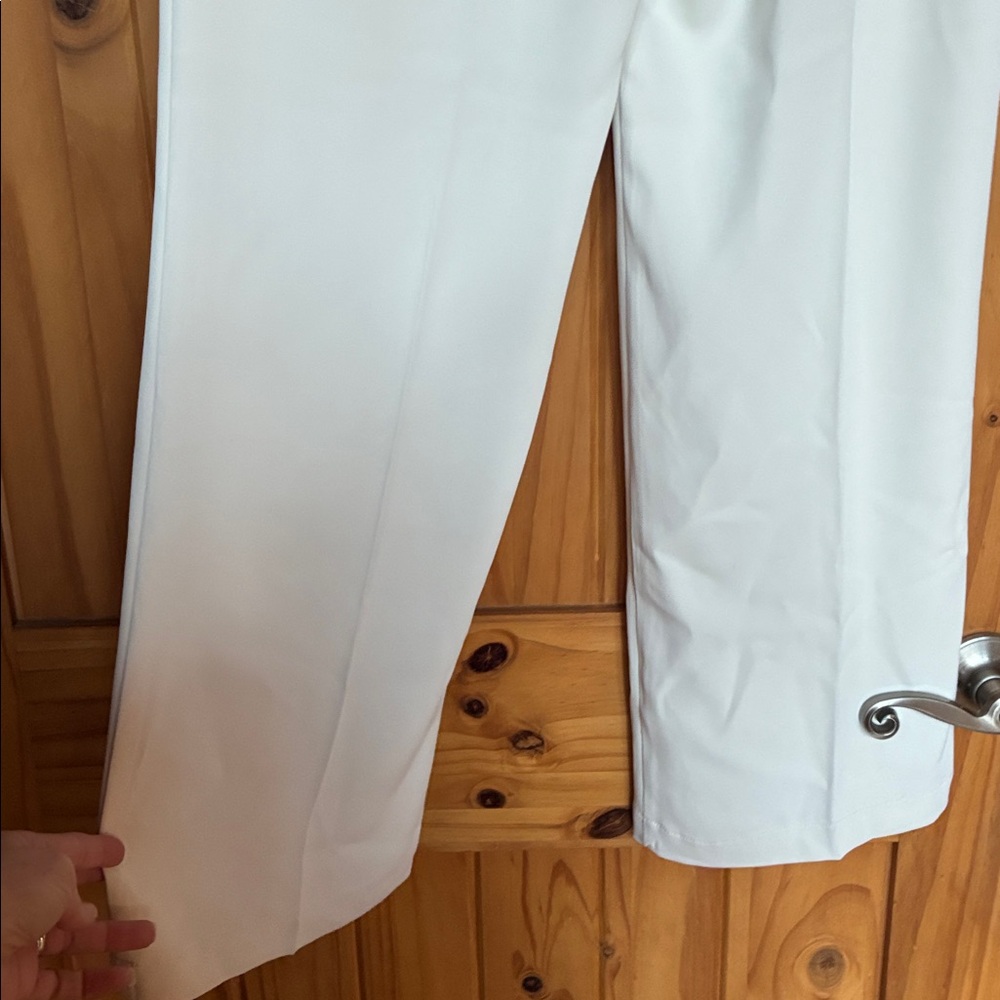 Dressy classic baggy pleated quiet Luxury look pants - Picture 9 of 12